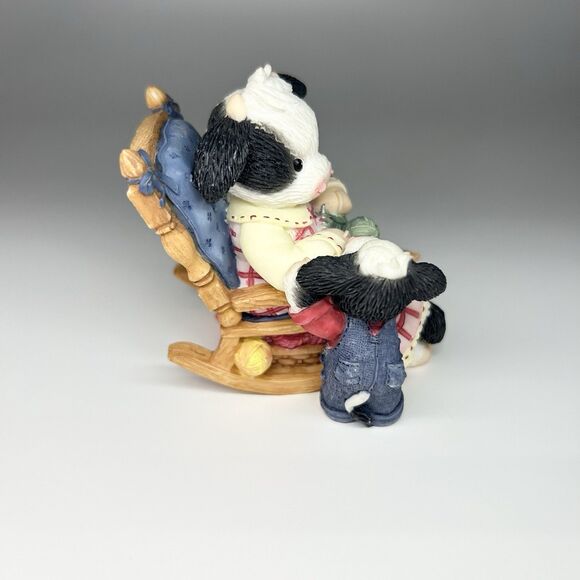 Enesco Mary's Moo Moos Yarning For Moo-Mies Attention Early Release COMPLETE CIB - Picture 7 of 15